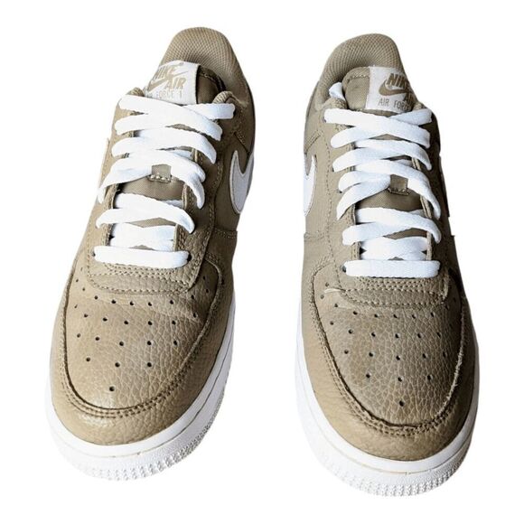 NIKE Air Force 1 Low '07 "Khaki White' Sneakers Size 6.5 - Picture 4 of 9